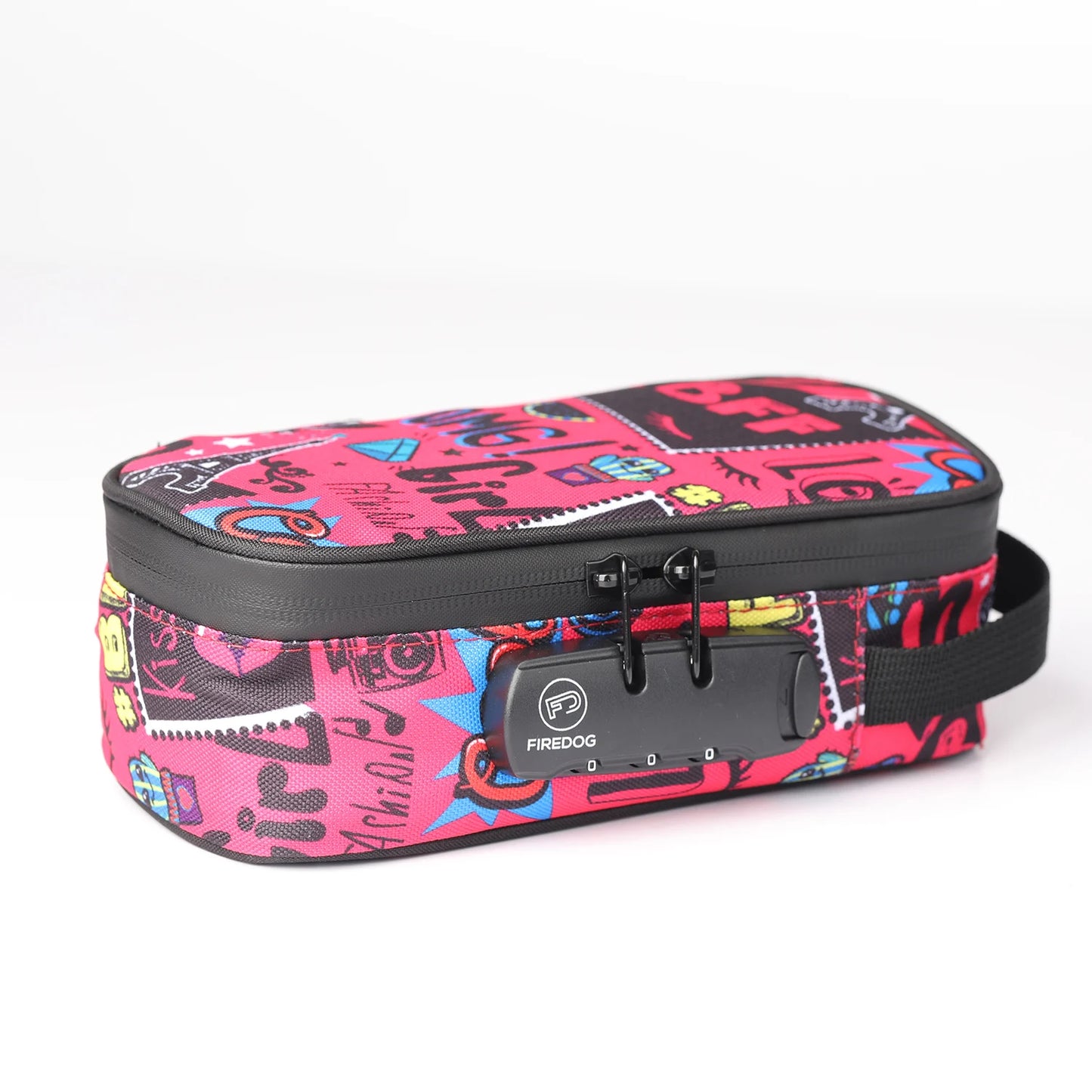FIREDOG Smell Proof Bag With Combination Lock Odor Stash Case