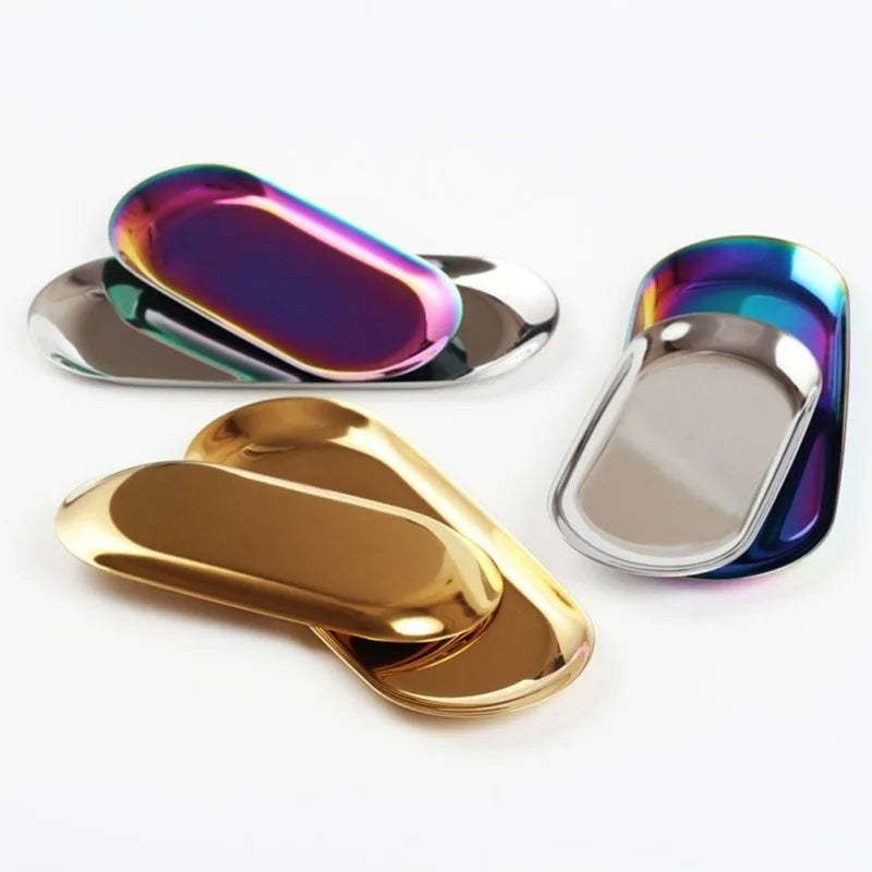 Rolling Tray Plate Discs Portable Ash Trays Smoking Ashtray Storage Tray