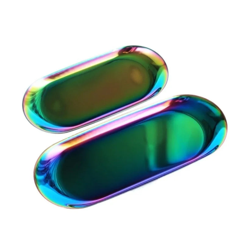 Rolling Tray Plate Discs Portable Ash Trays Smoking Ashtray Storage Tray