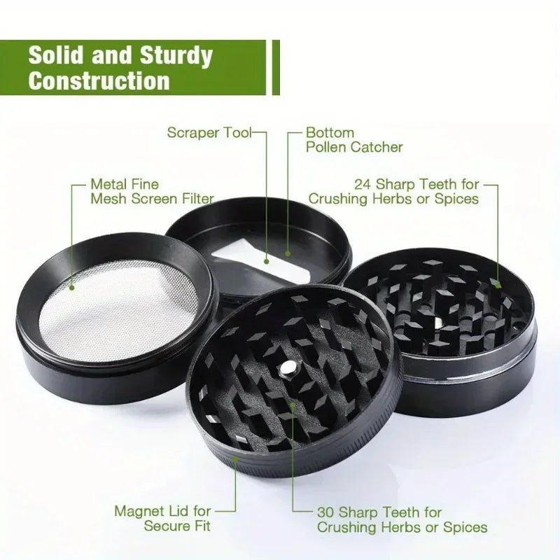 Metal Bitcoin Herb Grinder Gold 4-layer Manual Spice Mortar Pepper Mill Raw Grass Tobacco Grinder Smoking Cigarette Tool