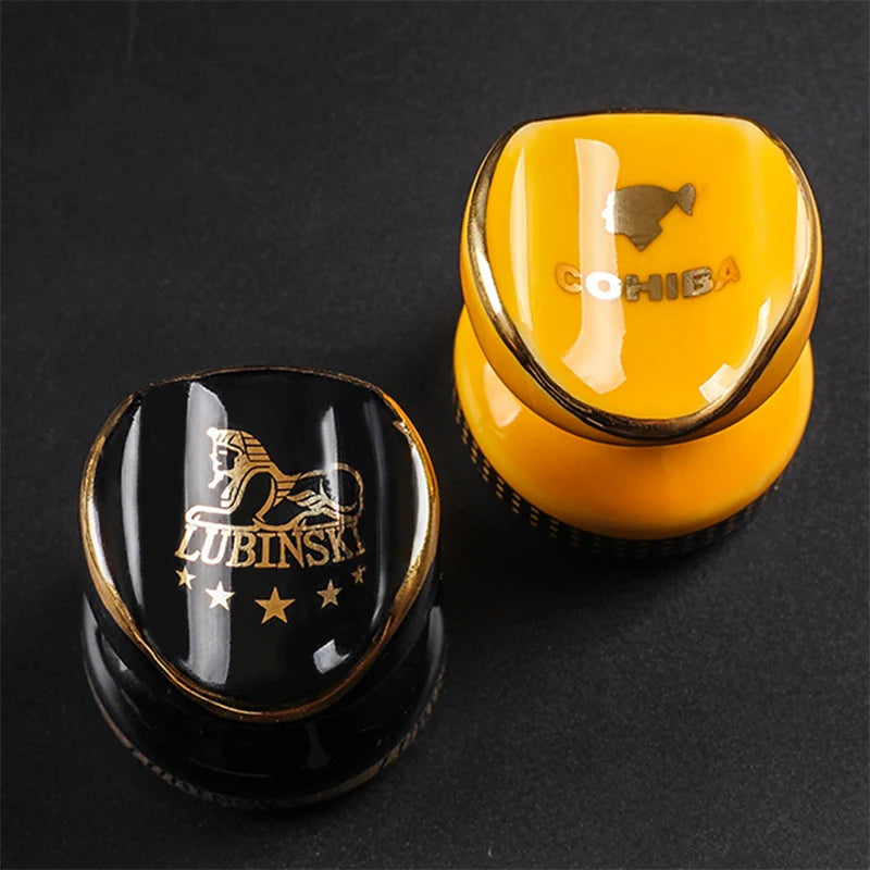 Ceramic Cigar Holder Mini Cigar Rack Display Stand Smoking Accessories