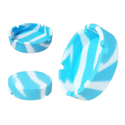Unbreakable Silicone Ashtray Ash Trays Indoor Silicone Ashtrays Outdoor Ashtrays Portable Small Ashtray Cute Rubber Ashtray