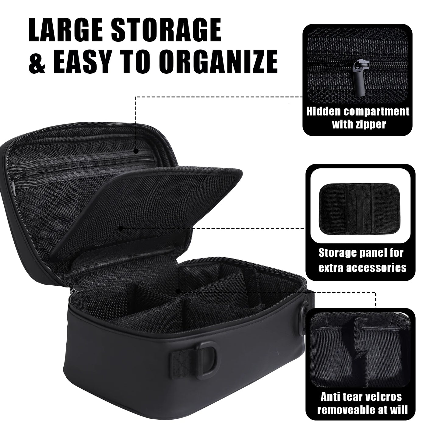 Smell Proof Pouch with Combination Lock Smell Proof Stash Bag for Storage and Travel Gifts for Smokers