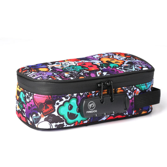 FIREDOG Smell Proof Bag With Combination Lock Odor Stash Case