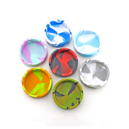 Unbreakable Silicone Ashtray Ash Trays Indoor Silicone Ashtrays Outdoor Ashtrays Portable Small Ashtray Cute Rubber Ashtray