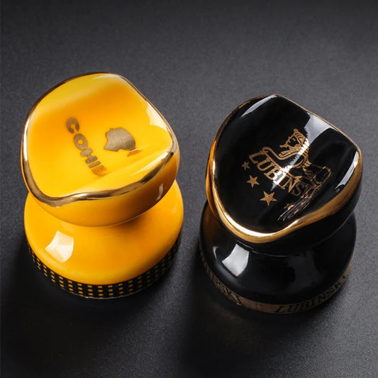 Ceramic Cigar Holder Mini Cigar Rack Display Stand Smoking Accessories