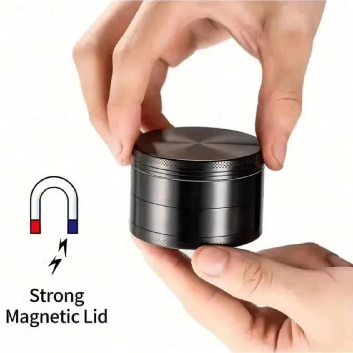 Metal Bitcoin Herb Grinder Gold 4-layer Manual Spice Mortar Pepper Mill Raw Grass Tobacco Grinder Smoking Cigarette Tool