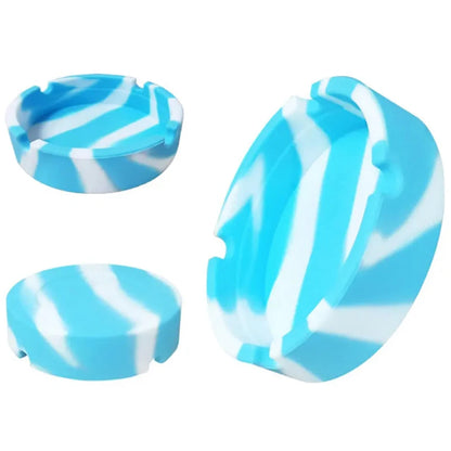 Unbreakable Silicone Ashtray Ash Trays Indoor Silicone Ashtrays Outdoor Ashtrays Portable Small Ashtray Cute Rubber Ashtray